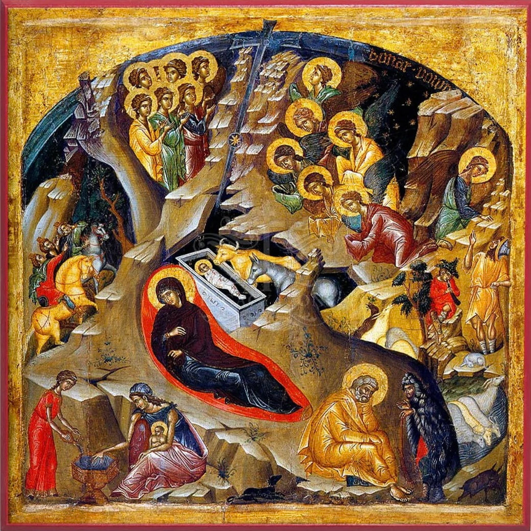 Nativity of Christ (XVc) Icon (S)