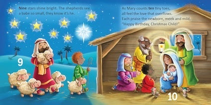 Happy Birthday, Christmas Child! A Counting Nativity Book