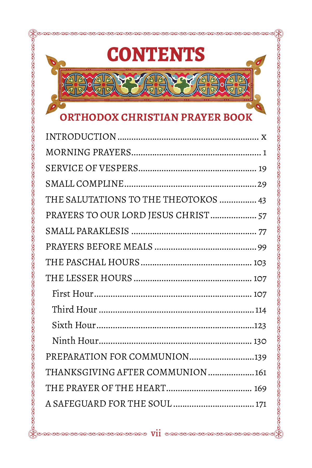 Orthodox Christian Prayer Book