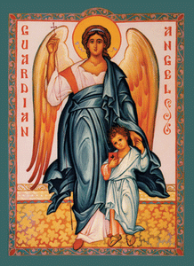 Guardian Angel with Boy Icon (L)